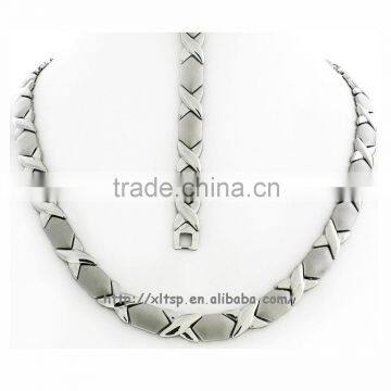 XLT-TT206 Shinning Stainless Steel Mens Chunky Chain Necklace