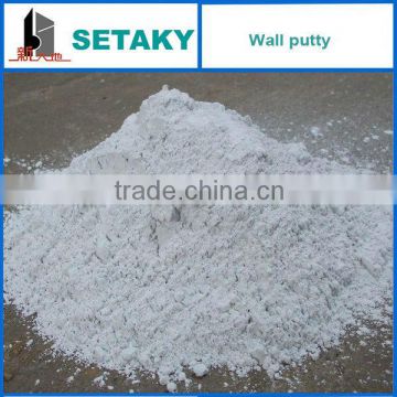 white cement based exterior wall putty