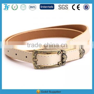 New design women metal retro leather belt belt manufacturer lovely