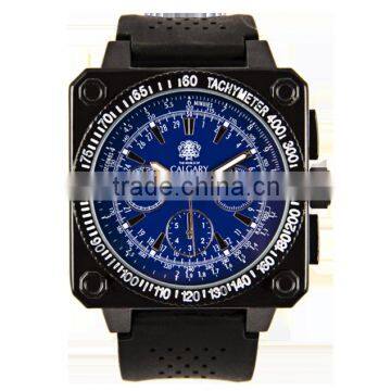 Calgary Watches Melbourne Collection Black Blue Sport