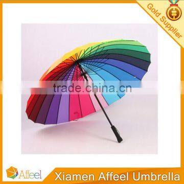 wholesale rainbow golf umbrella