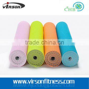 VTPE105 Ningbo Virson Advanced Grip Superior Cushioning Eco Non-slip TPE Yoga Mat photo-6