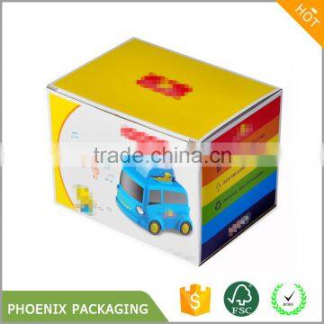 custom printed corrugated paper box electronics packaging