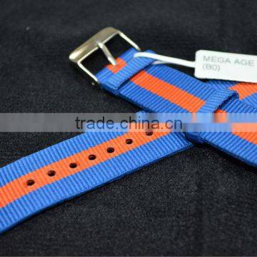 2016 Ballistic 24mm colourful wrist nylon strap watch belt nato band watcband