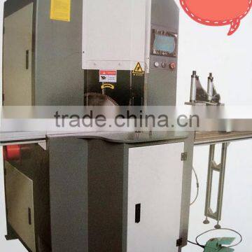 Automatic 45 degree double head precise wood frame cutting machine