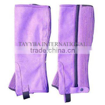 Half chaps/ Mini chaps/ Chaps for horse riding/ Leather half chaps