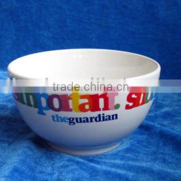 glaze ceramic bowlJT-023 ; colourful ceramic bowl