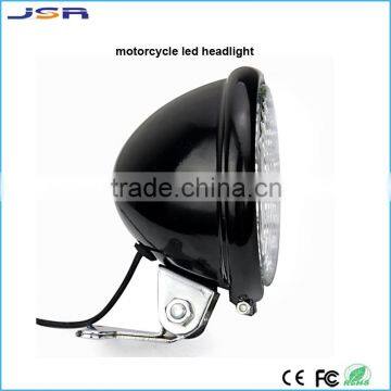 5" LED Headlight Head Lamp For Motorcycle Harley Bobber Chopper Touring photo-4