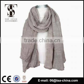 OEM 2015 new solid color cotton 74"*40" shawl