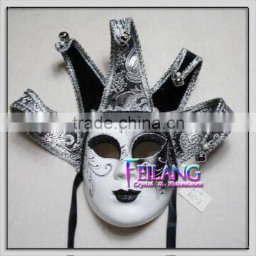 Flame Antique Dance Painted Venetian Mask decorative