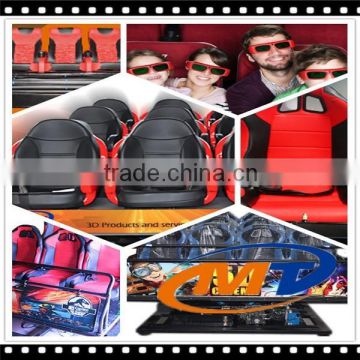 amusement park rides with electric 5d theater, hydraulic interactive 7d cinema 9d cinema theater movie