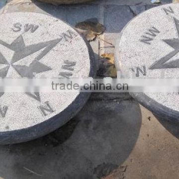 garden stepping carving stones