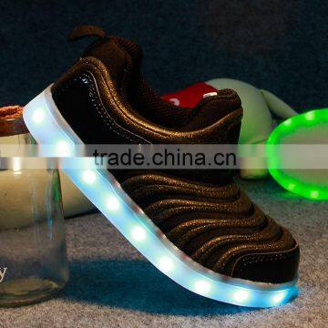 China Wally Gadgets 10 years factory made 2016 high quality unisex led kids shoes/Light up baby shoes / Led casual shoes !