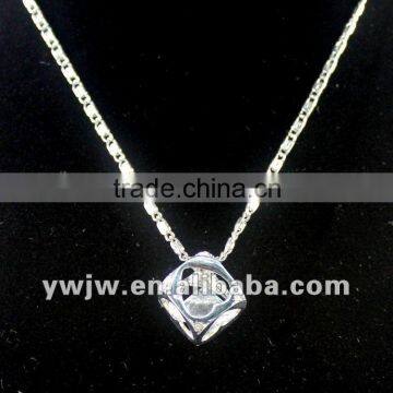 silver imitation elegant necklace jewelry (JW-6043)