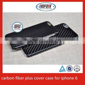 For Apple IPhone 6 Plus 5.5" Luxury 3K Twill Real Carbon Fiber Case Shell