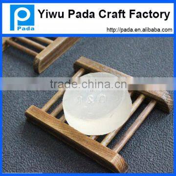 natural wooden soap holder