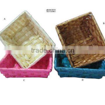 promotion cheap bamboo basket