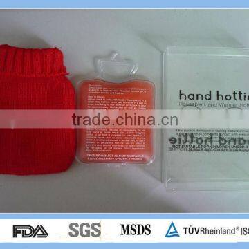 PVC Hand Warner / Self Heating Heat Packs