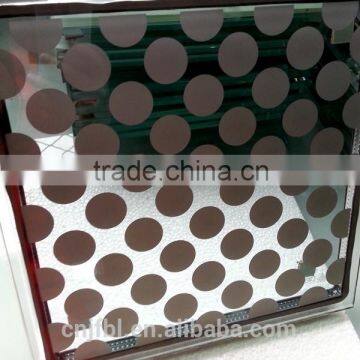 Ceramic Fritted Printing Window Glass, Sound Proof Glass, Insulated Tempered Glass photo-3