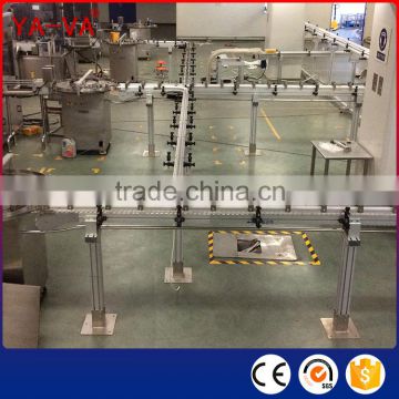 factory customized tabletop chain conveyor production line