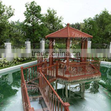 Aluminum with anti-corrosion, moisture comfortable gazebo