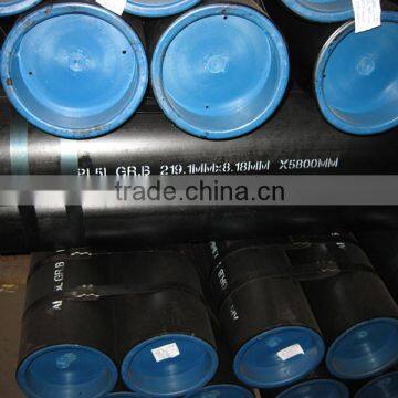 API 5L 4" GR.B Seamless Black Carbon Steel Pipe photo-3