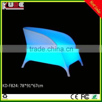 LED Furniture KD-F824 LED glowing chair used in hotel