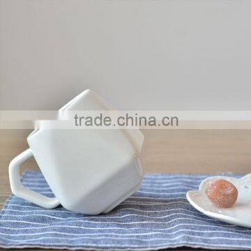 Unique Style White Glazed New Bone China 8 oz Coffee Cups for Cafes Made in China photo-3