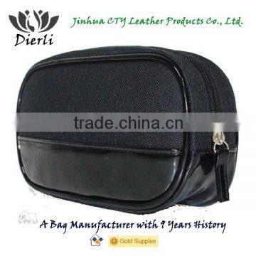 Black Cosmetic Bag for Men