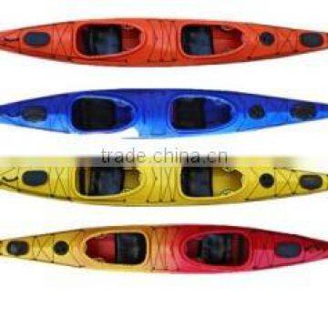 plastic Double sit in sea kayak