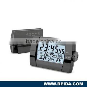 Multifunctional digital world time clock with back light