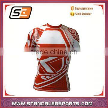 Stan Caleb Custom-made Performance Compression Shirts for Men MMA rash guard and MMA Shorts