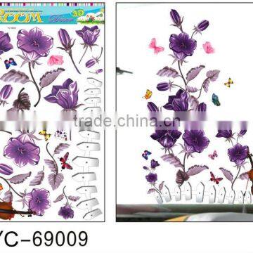 sticker printing Reusable home decorations wall sticker