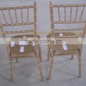 HIGH QUALITYGOLD UK STYLE CHIAVARI CHAIR FOR WEDDING/PARTY/EVENT