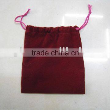 velvet drawstring pouch