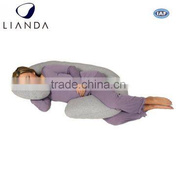 Snug Cushion With Zipper Maternity Pregnancy Body Contoured Body Pillow photo-2