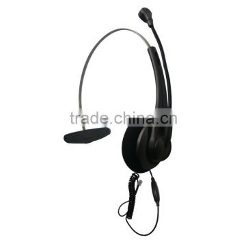 call center monaural RJ headset with MIC microphone RJ11 RJ9 for telemarketing