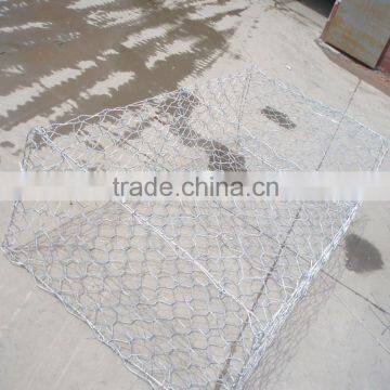 Gabion Wire Mesh Box Made Of Heavy Hexagonal Wire Nettings