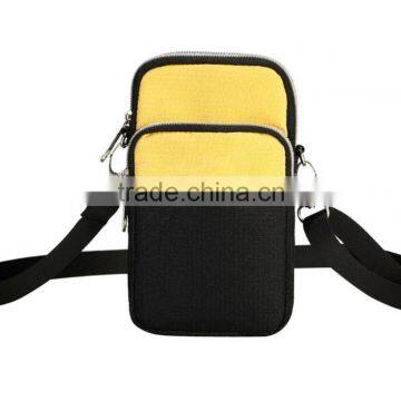 Multipurpose Canvas Crossbody Wrist Shoulder Bag Pocket Cell Phone photo-2