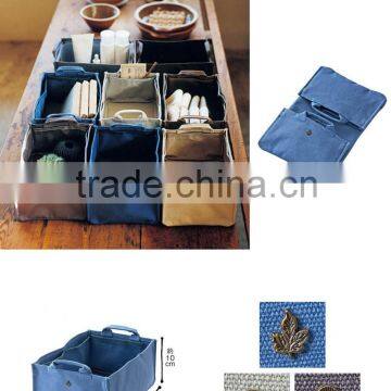 canvas tray storage box