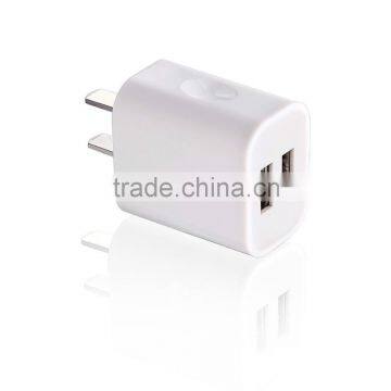 portable usb adapter dual usb wall charger