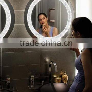 UL certificated high end led illuminated bathroom mirror