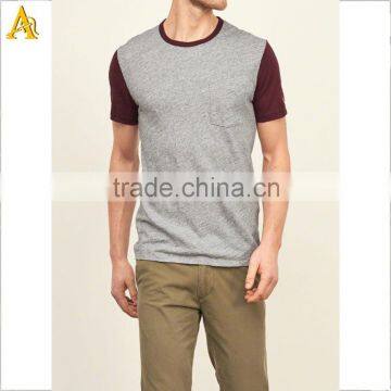 High quality comfortable young boys leisure gym t shirt