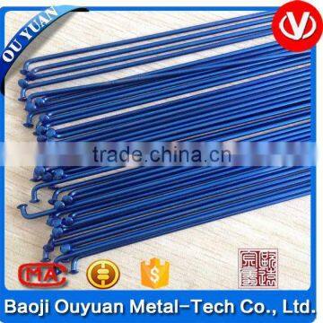 Straight Titanium Bike Rainbow Color Spoke photo-3