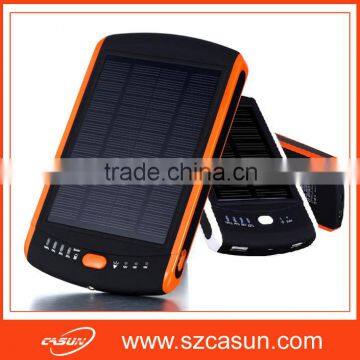 travel solar power bank 6000mah for mobile phone camera