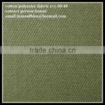 cotton/polyester fabric cvc 60/40