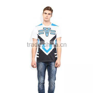 Daijun Oem Anti Wrinkle Short Sleeve Printed Men Sleeveless Football t Shirt photo-2