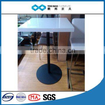 modern square top bar table and chairs