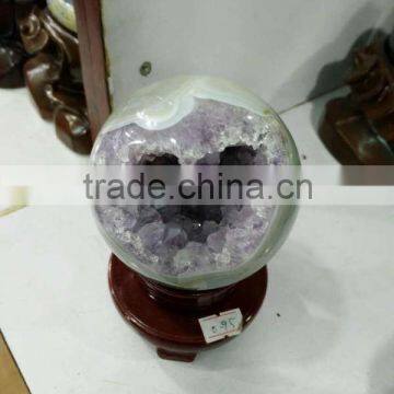 Wholesale Natural Quatz Amethyst Crystal Geode