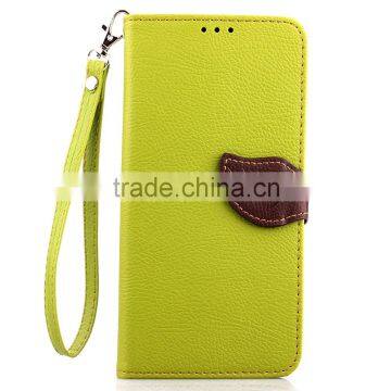 Original Leaf Buckle PU Leather Flip Wallet Stand Cover Case for Motorola Moto G3 With Lanyard photo-4